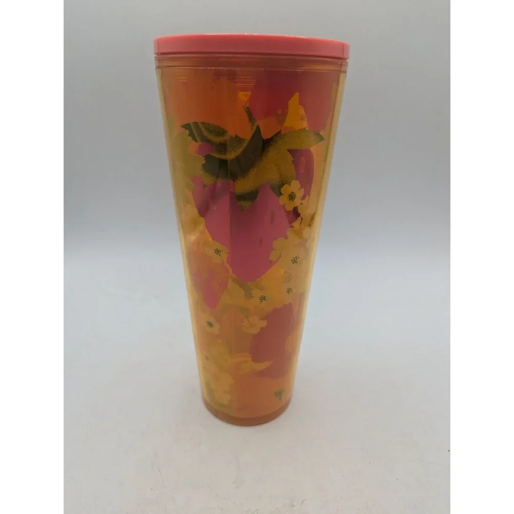 Starbucks Venti Tumbler Strawberry 🍓 Field Tumbler Summer 2022 Cup 24 oz